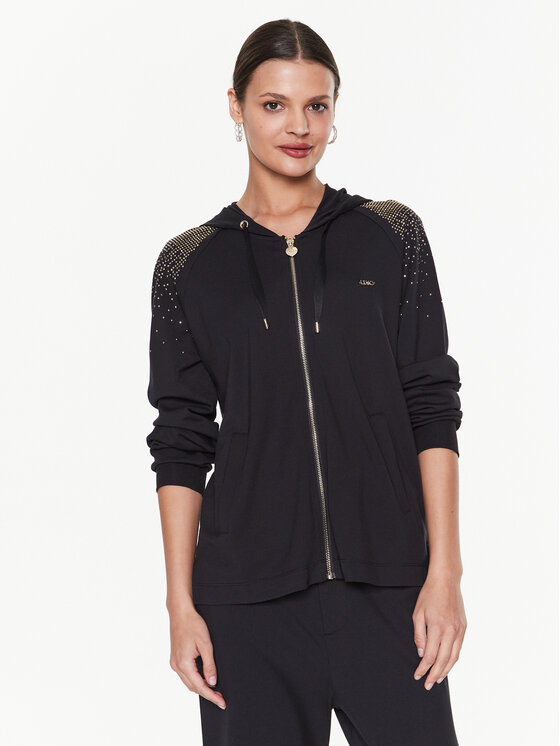 Liu Jo Sport Liu Jo Sport Μπλούζα TA3212 J5942 Μαύρο Regular Fit
