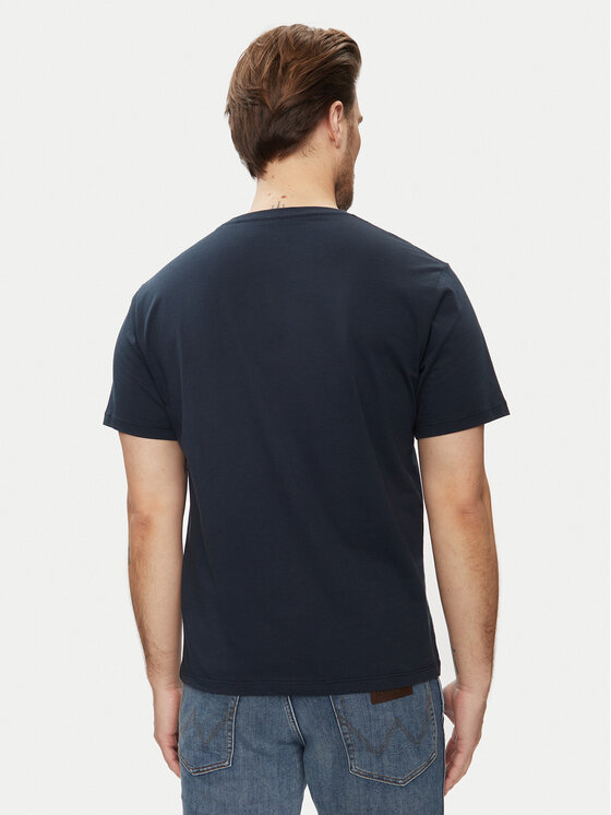 Pepe Jeans Pepe Jeans T-Shirt Eggo N PM508208 Tmavomodrá Regular Fit