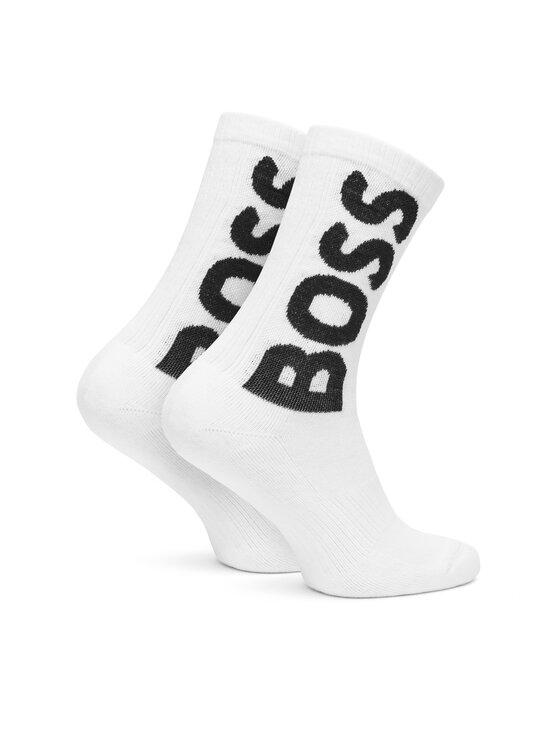 BOSS BOSS Sada 3 párů pánských vysokých ponožek 50524259 Barevná