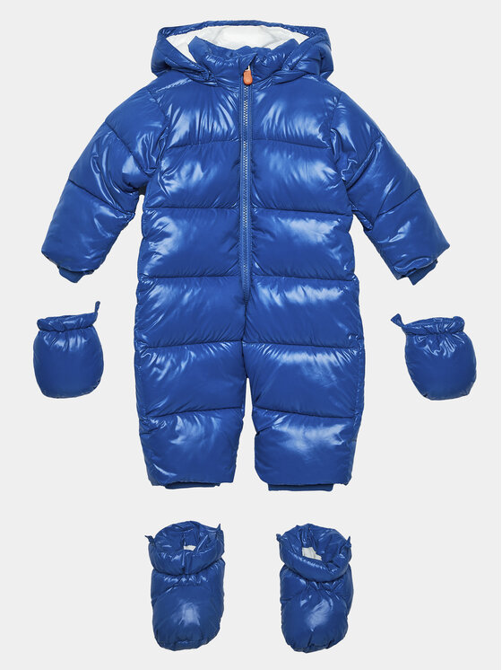 Save The Duck Save The Duck Ziemas kombinezons Shell I30002X LUCK17 Zils Regular Fit