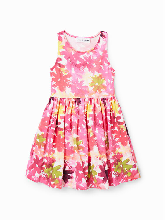 Desigual Desigual Hétköznapi ruha 23SGVK02 Rózsaszín Regular Fit
