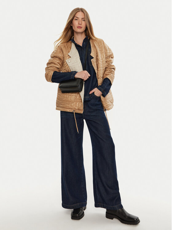 Munthe Munthe Giacca di transizione Timothie 243153524343 Beige Loose Fit