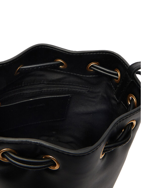 Calvin Klein Calvin Klein Geantă Bold Ck Small LV04F3640G Negru