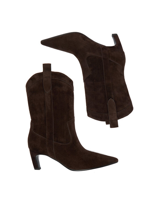 GINO ROSSI GINO ROSSI Боти EO-ZARA-LT2546 Кафяв