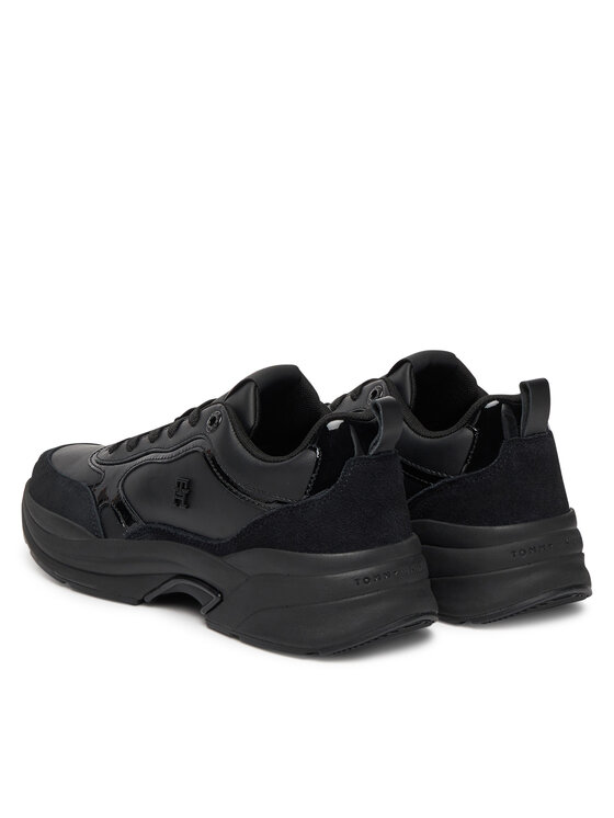 Tommy Hilfiger Tommy Hilfiger Tossud Chunky Runner Patent FW0FW08840 Must