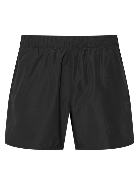 HUGO HUGO Szorty kąpielowe Tonal 50561222 Czarny Regular Fit