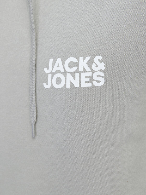 Jack & Jones Jack & Jones Džemperis ar kapuci Corp 12152840 Pelēks Regular Fit