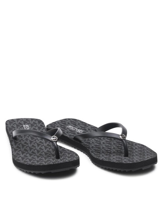 MICHAEL Michael Kors MICHAEL Michael Kors Σαγιονάρες Jinx Flip Flop 40S1JIFA1Q Μαύρο
