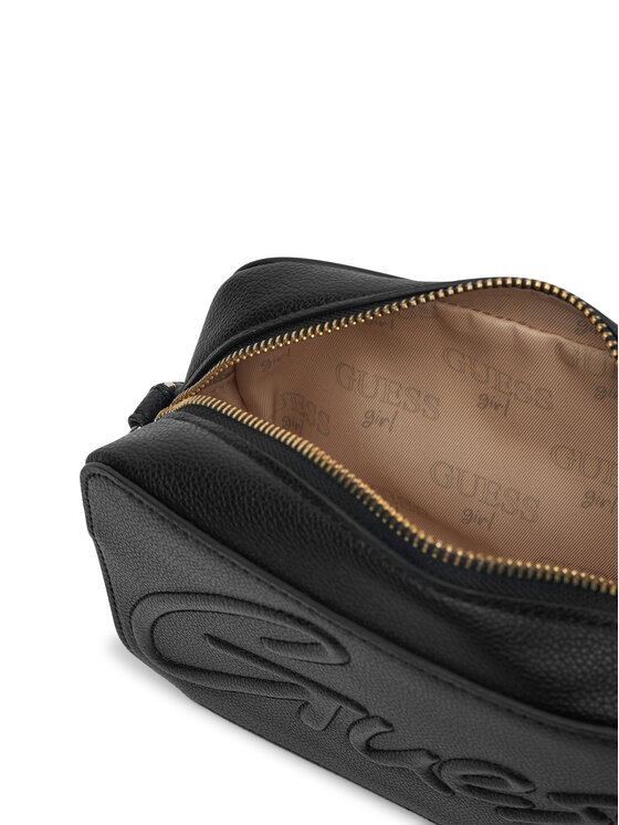Guess Guess Дамска чанта J5GZ07 WG730 Черен