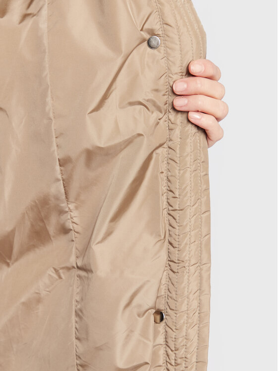 Bruuns Bazaar Bruuns Bazaar Пухено яке Lucky BBW2528 Бежов Regular Fit