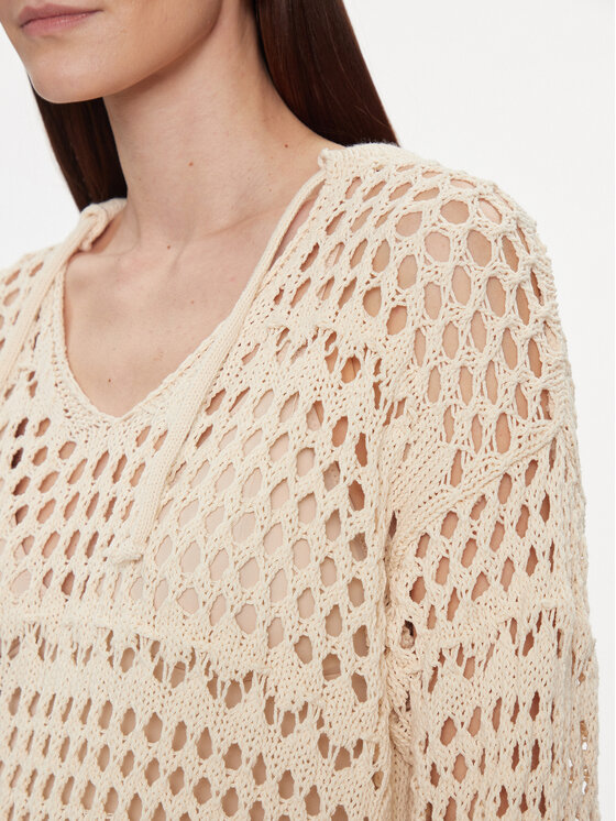 Kontatto Kontatto Sweater 3M2063C Bézs Regular Fit