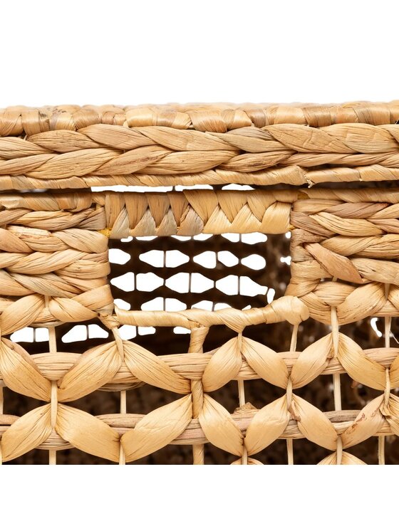 MIAhome MIAhome Organizer Kufer, skrzynia z hiacyntu wodnego Doli 104 cm Brązowy