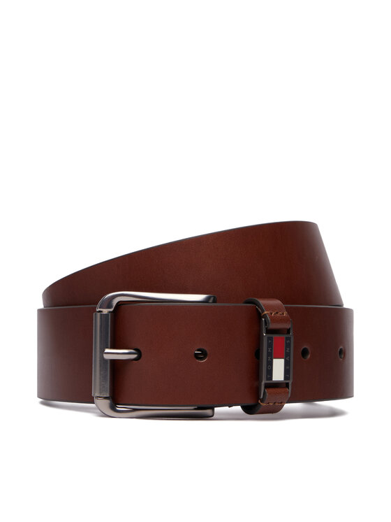 Tommy Jeans Curea Tjm Tommy Roller Buckle 4.0 AM0AM14460 Maro