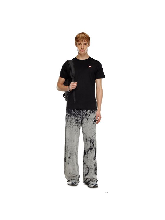 Diesel Diesel T-Shirt 27608 Czarny Comfort Fit