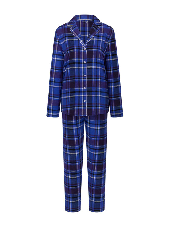 Triumph Triumph Pyjama Boyfriend 10225075 Blau Relaxed Fit
