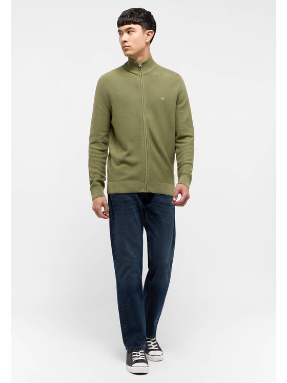 Mustang Mustang Maglione Escondido Verde Regular Fit