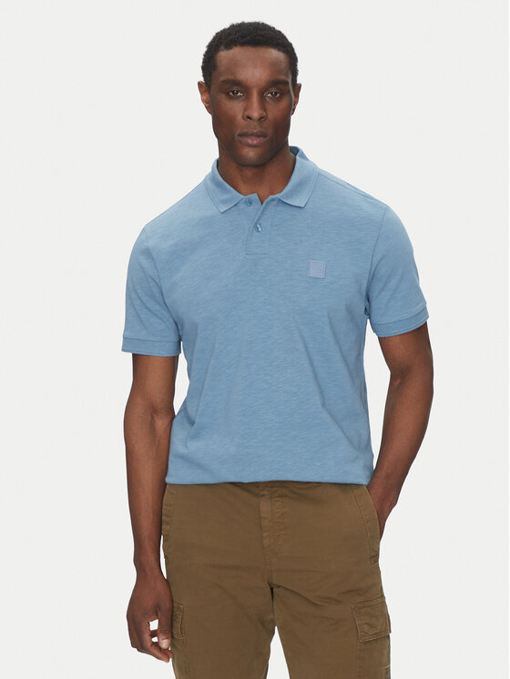BOSS BOSS Pólóing 50536728 Kék Regular Fit
