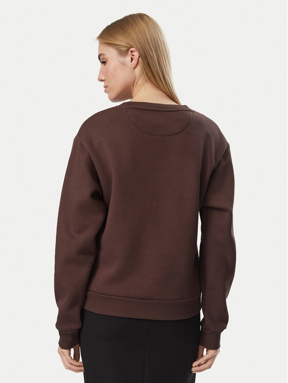 Guess Guess Džemperis ar kapuci W6BQ14 K6060 Brūns Reglan Fit
