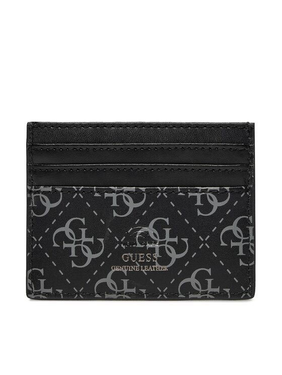 Guess Guess Калъф за кредитни карти SMVELE LEA25 Сив