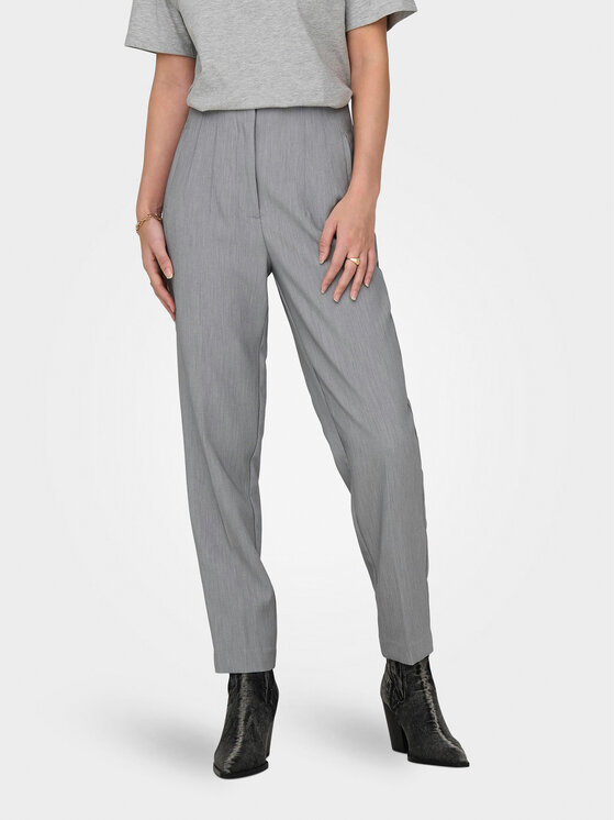 ONLY ONLY Chino kalhoty Raven 15298565 Šedá Regular Fit