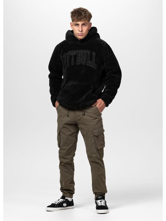 PITBULL PITBULL Bluza ARAGON NORTON Czarny Regular Fit