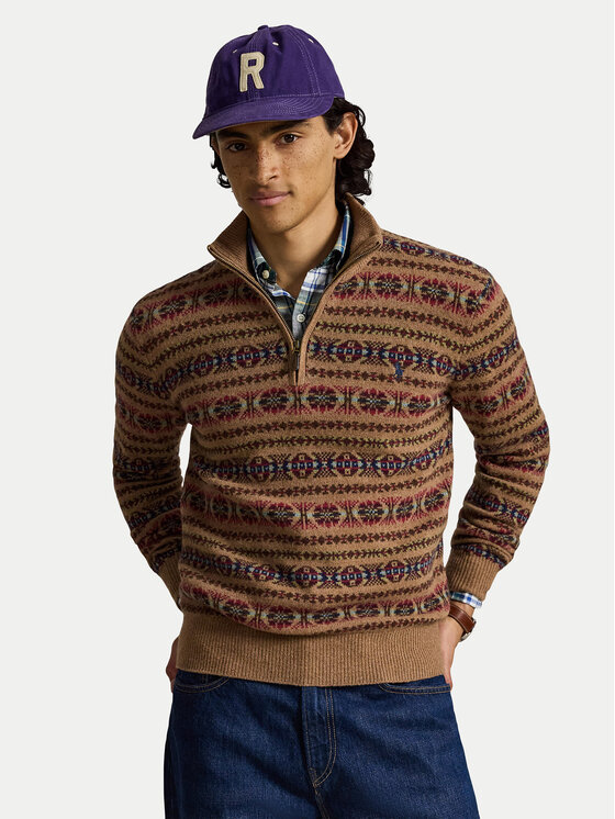 Polo Ralph Lauren Polo Ralph Lauren Džemperis 710B28589001 Brūns Regular Fit