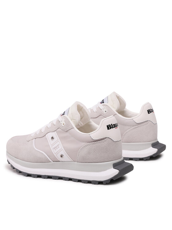 Blauer Blauer Sneakers S3NASH01/NYS Weiß