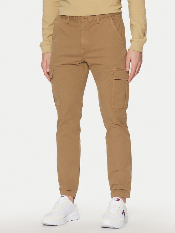 Férfi Szövet nadrág Tommy Jeans, Méret: 38/34, Bézs, Austin DM0DM20281