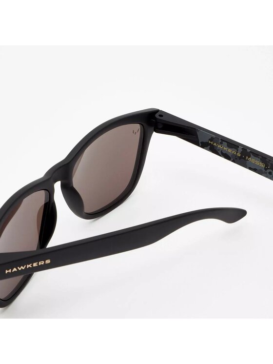 Hawkers Hawkers Okulary przeciwsłoneczne CARBON BLACK BLUE CHROME ONE Czarny