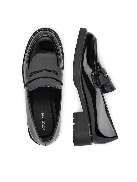 DeeZee DeeZee Loaferice LZ24-05 Crna