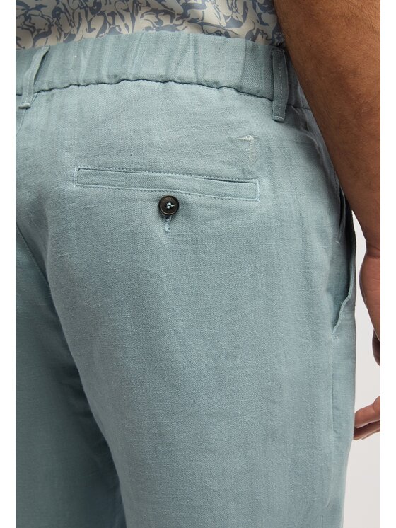 Trussardi Trussardi Pantaloni di tessuto P719M000113N024 Turchese Regular Fit