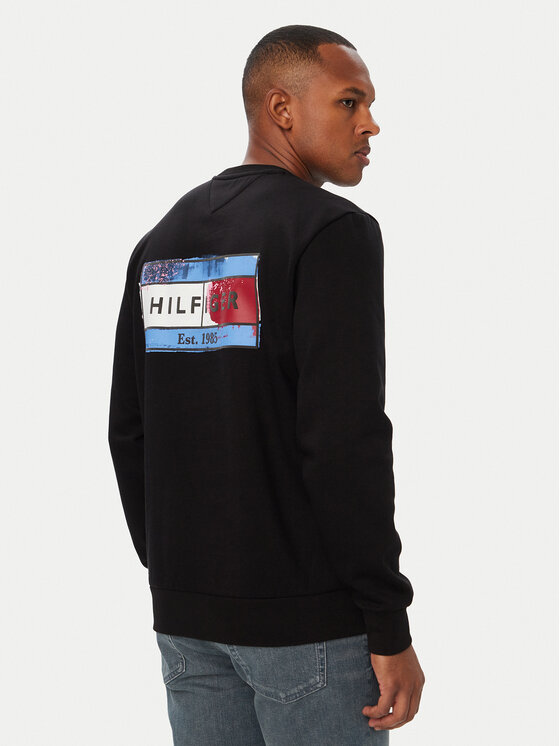 Tommy Hilfiger Tommy Hilfiger Felpa MW0MW44936 Nero Regular Fit