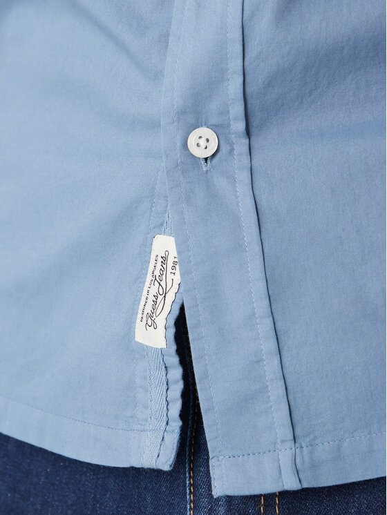 Guess Jeans Guess Jeans Πουκάμισο M6GH61 WN861 Μπλε Regular Fit