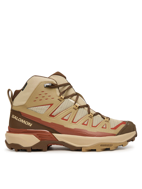 Salomon Salomon Trekingová obuv X Ultra 360 Edge Mid Gore-Tex L45472900 Béžová