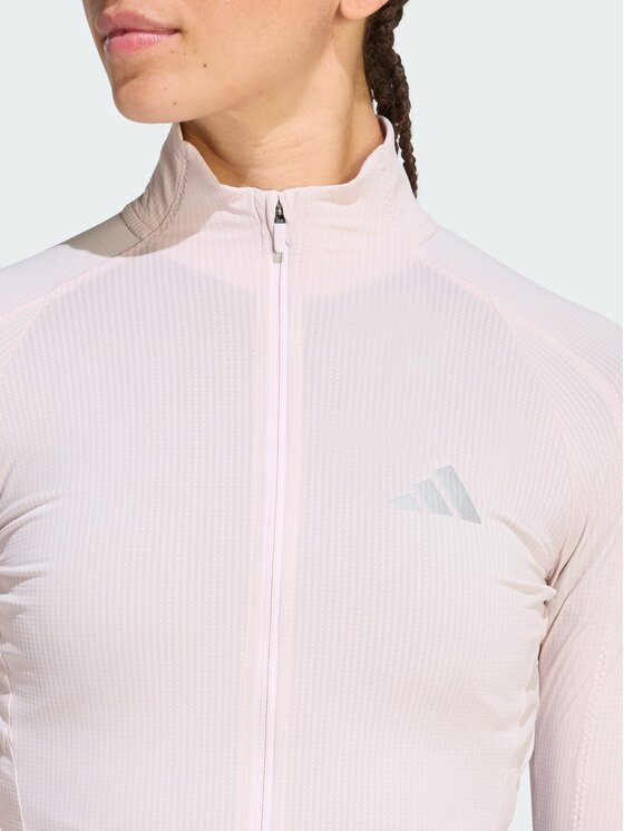 adidas adidas Kurtka do biegania 158654 Fioletowy Fitted Fit