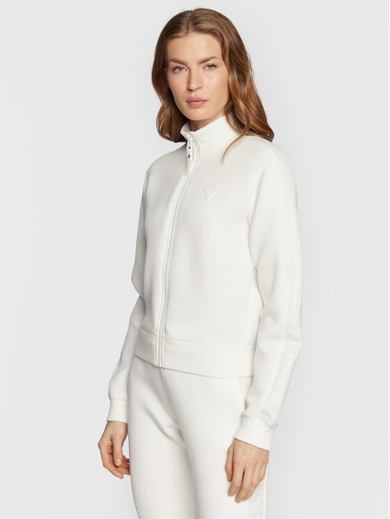 Bluză Allie V2YQ17 K7UW2 Alb Regular Fit