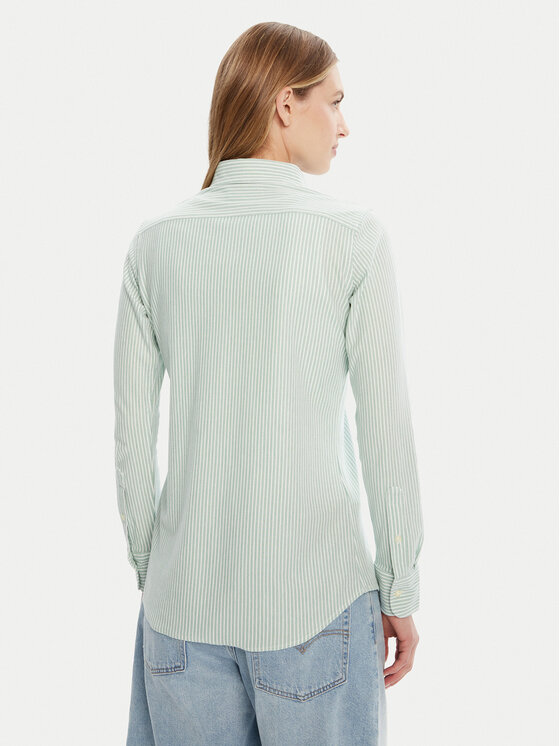 Polo Ralph Lauren Polo Ralph Lauren Koszula 211910131011 Zielony Classic Fit