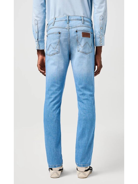 Wrangler Wrangler Jeans Larston Blu Slim Fit