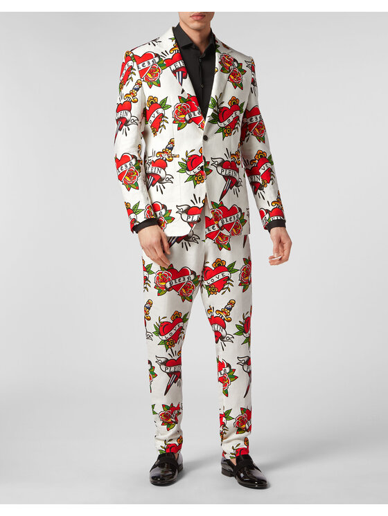 PHILIPP PLEIN PHILIPP PLEIN Sako 4517 Bílá Regular Fit