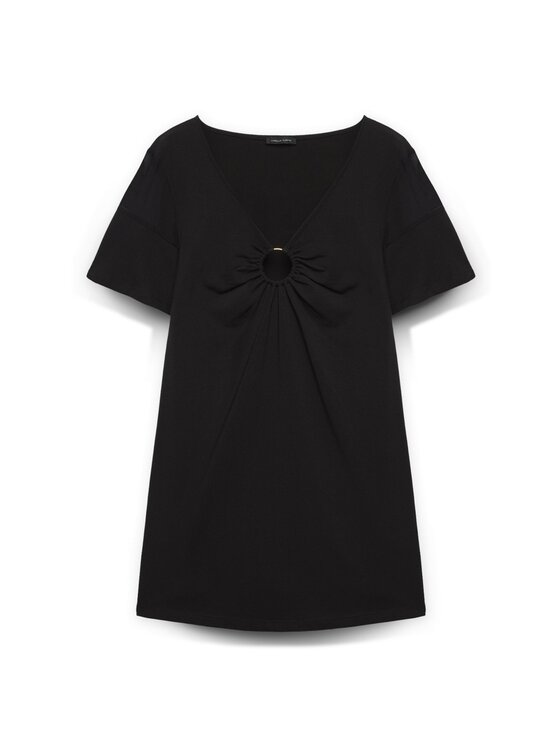 Fiorella Rubino Fiorella Rubino T-Shirt G052L008362N033 Czarny A-Line Fit