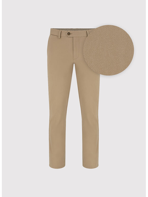 Pako Lorente Pako Lorente Chinosy P26WB-WX-002 Beżowy Slim Fit