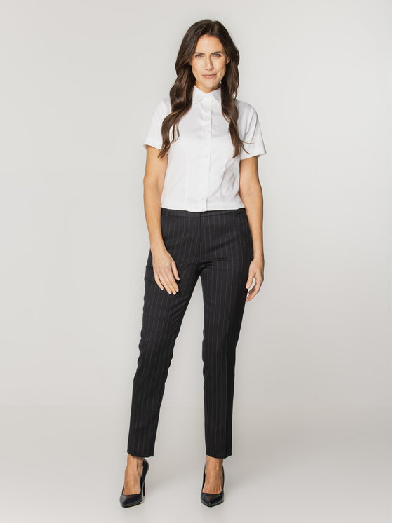 Willsoor Willsoor Koszula 60169 Biały Slim Fit