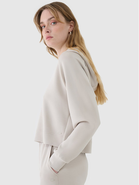 4F 4F Bluza 4FWSS25TSWSF1562 Beżowy Active Fit