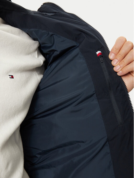 Tommy Hilfiger Tommy Hilfiger Kurtka puchowa MW0MW36599 Granatowy Regular Fit