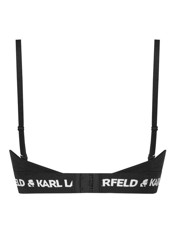 KARL LAGERFELD KARL LAGERFELD Bralette krūšturis A1W47006 Melns