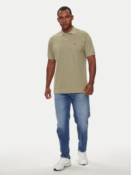 Lacoste Lacoste Polo särk L1212 Beež Regular Fit