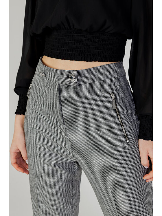 Morgan De Toi Morgan De Toi Pantaloni da donna 241-PJUNE.F Nero Cigarette Fit