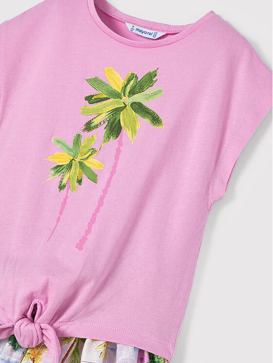 Completo T-shirt e gonna 3955 Multicolore Regular