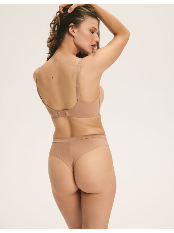 Esotiq Esotiq Biustonosz push-up 45672 Beżowy