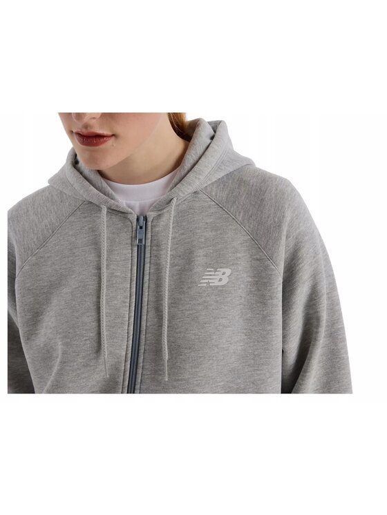 New Balance New Balance Bluza WJ43525AG Szary Standard Fit